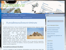 Tablet Screenshot of cityszerviz.hu